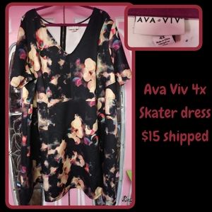 Ava & Big 4x Skater Dress Good condition